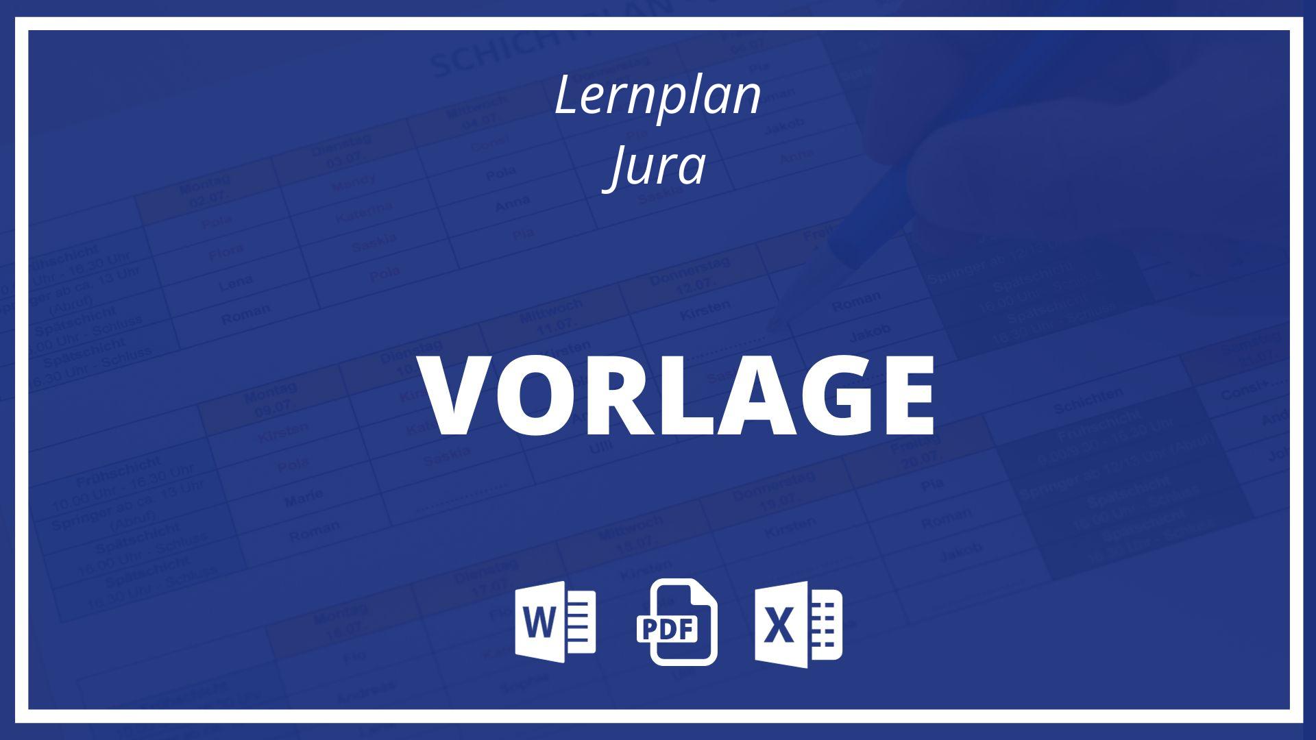 word vorlage dissertation jura